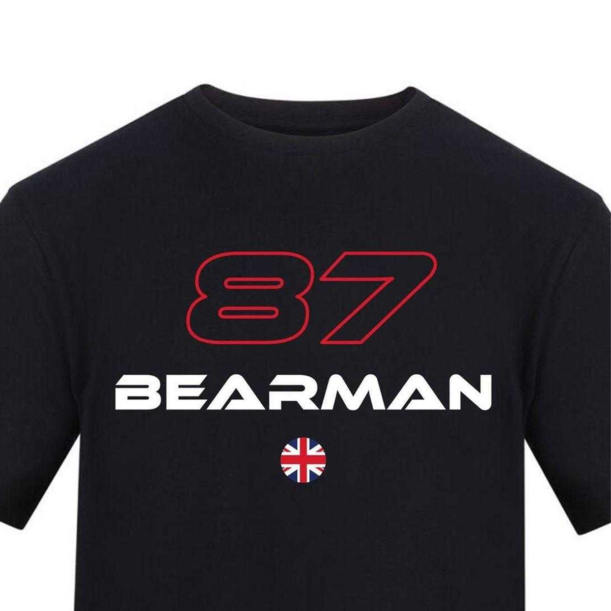 Black - Side - AWD Mens Bearman Graphic Print Short-Sleeved T-Shirt