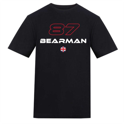 Black - Front - AWD Mens Bearman Graphic Print Short-Sleeved T-Shirt
