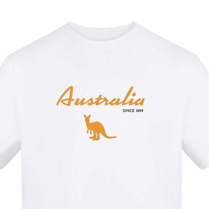 White - Side - AWD Mens Australia Rugby T-Shirt