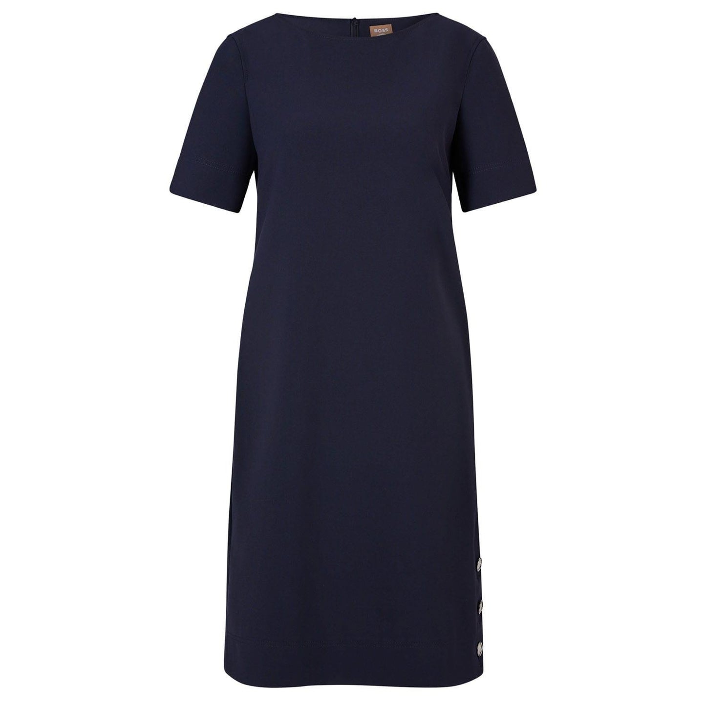 Blue - Front - Boss Womens-Ladies Demaka Dress