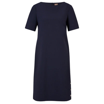 Blue - Front - Boss Womens-Ladies Demaka Dress