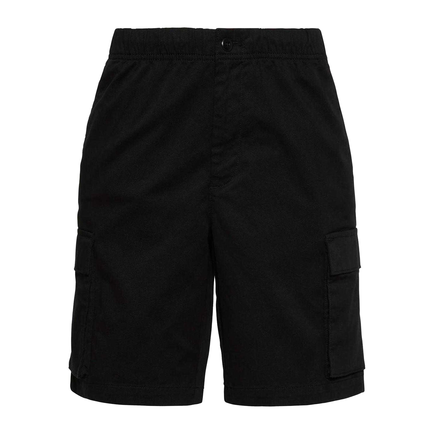 Black - Front - Calvin Klein Mens Cargo Shorts