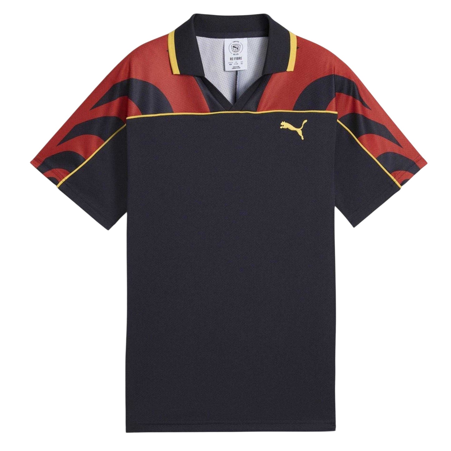 New French Navy - Front - Puma Childrens-Kids Road To Unity Relaxed Fit Football Jersey