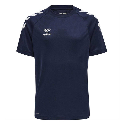 Marine - Front - Hummel Childrens-Kids Core XK T-Shirt