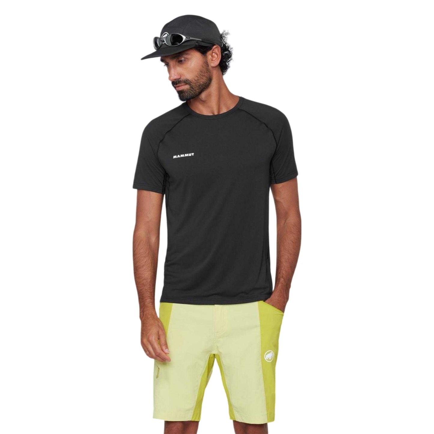 Black - Side - Mammut Mens T-Shirt