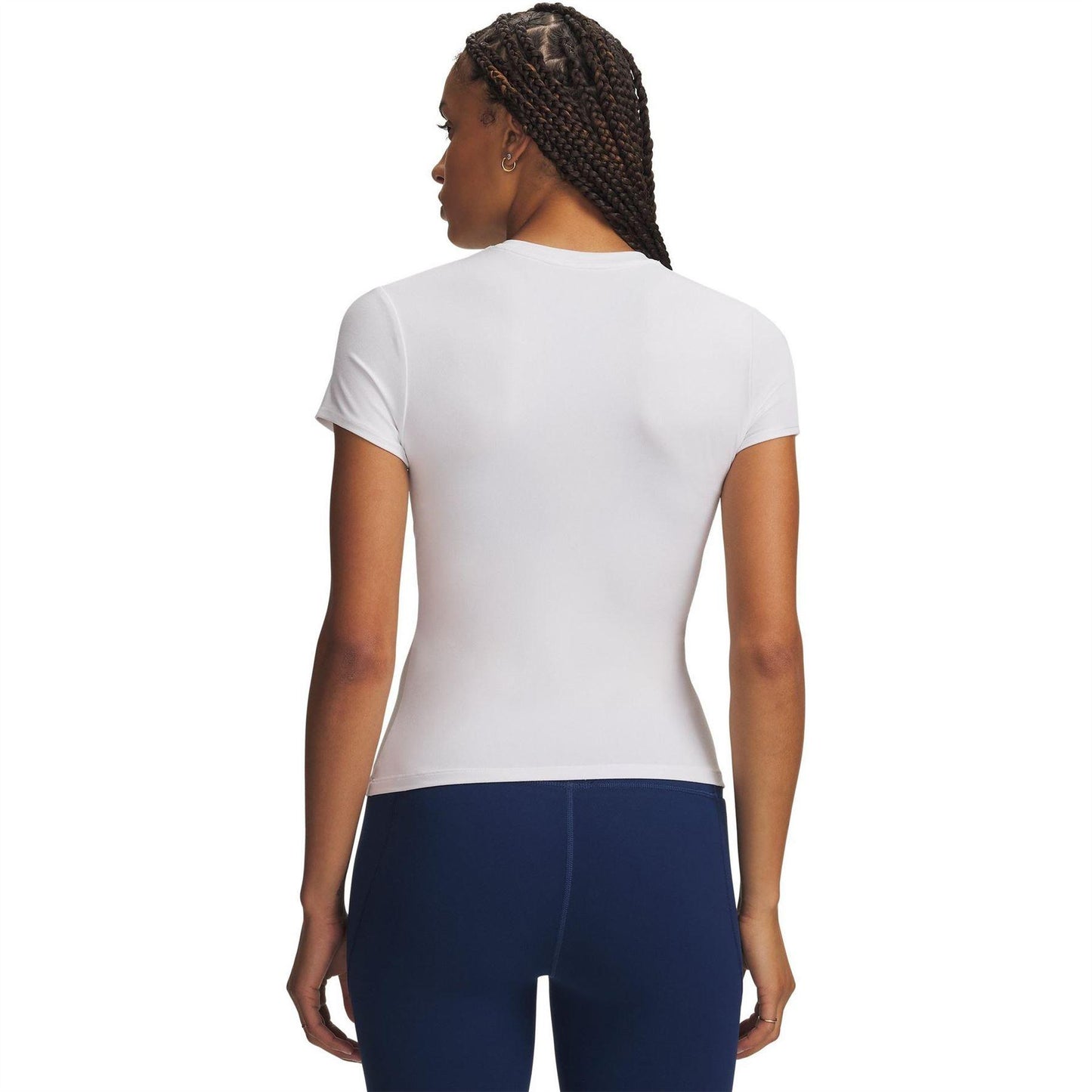 White - Back - Under Armour Womens-Ladies Motion T-Shirt
