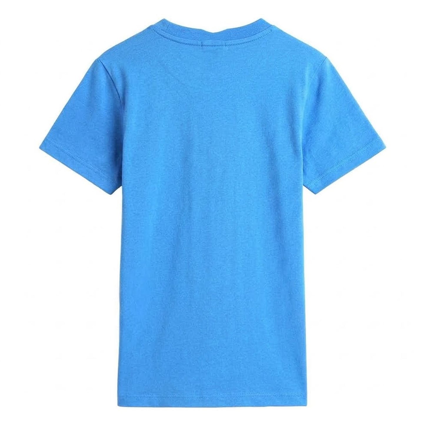 Blue - Back - Tommy Hilfiger Childrens-Kids Monogram Cotton T-Shirt