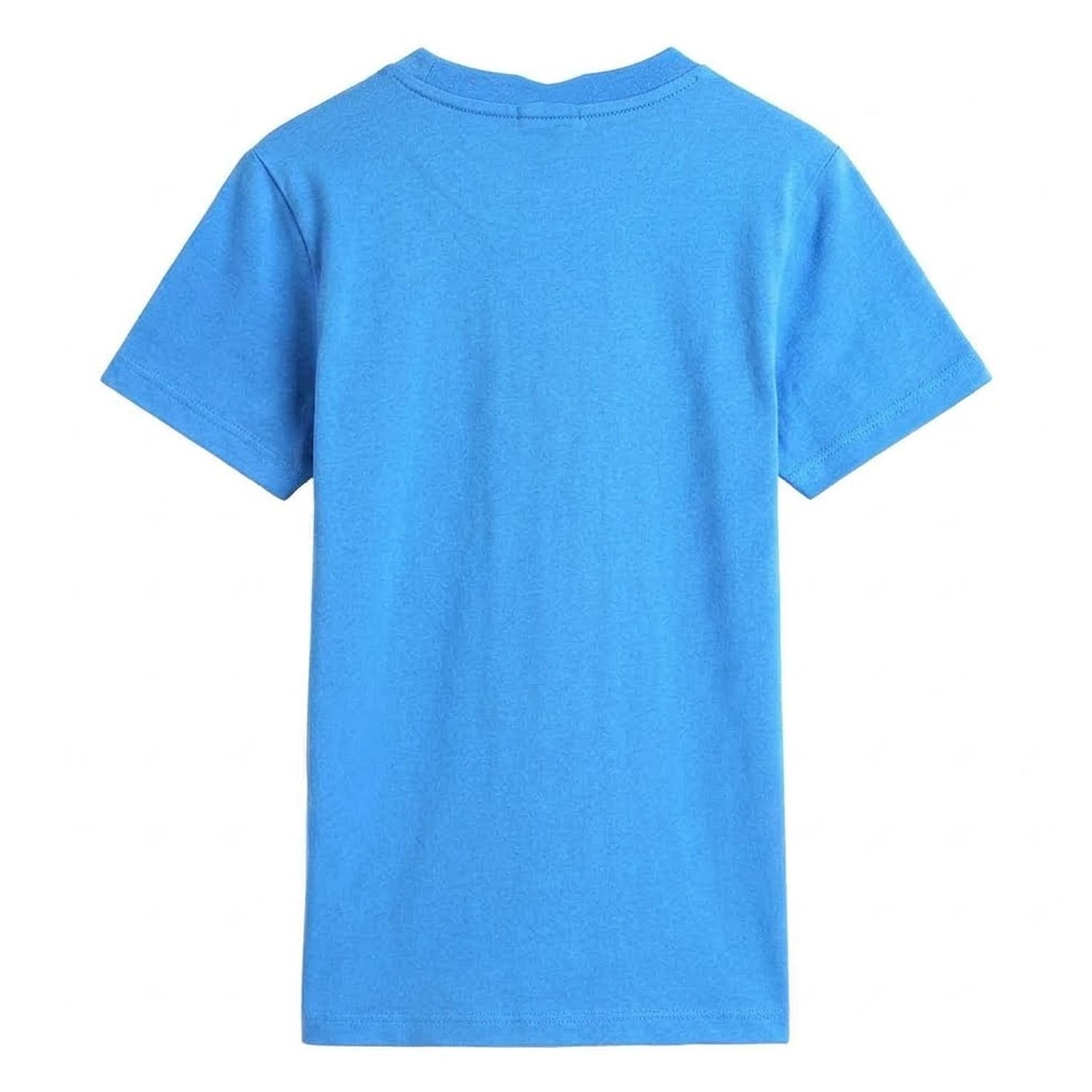 Blue - Back - Tommy Hilfiger Childrens-Kids Monogram Cotton T-Shirt