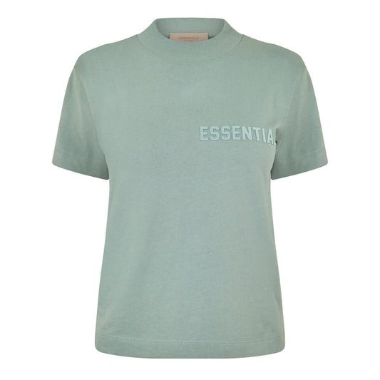 Green - Front - Fear Of God Essentials Womens-Ladies T-Shirt