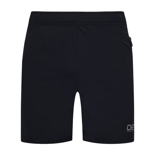 Black - Front - OEX Childrens-Kids Dyno Zip Pocket Shorts