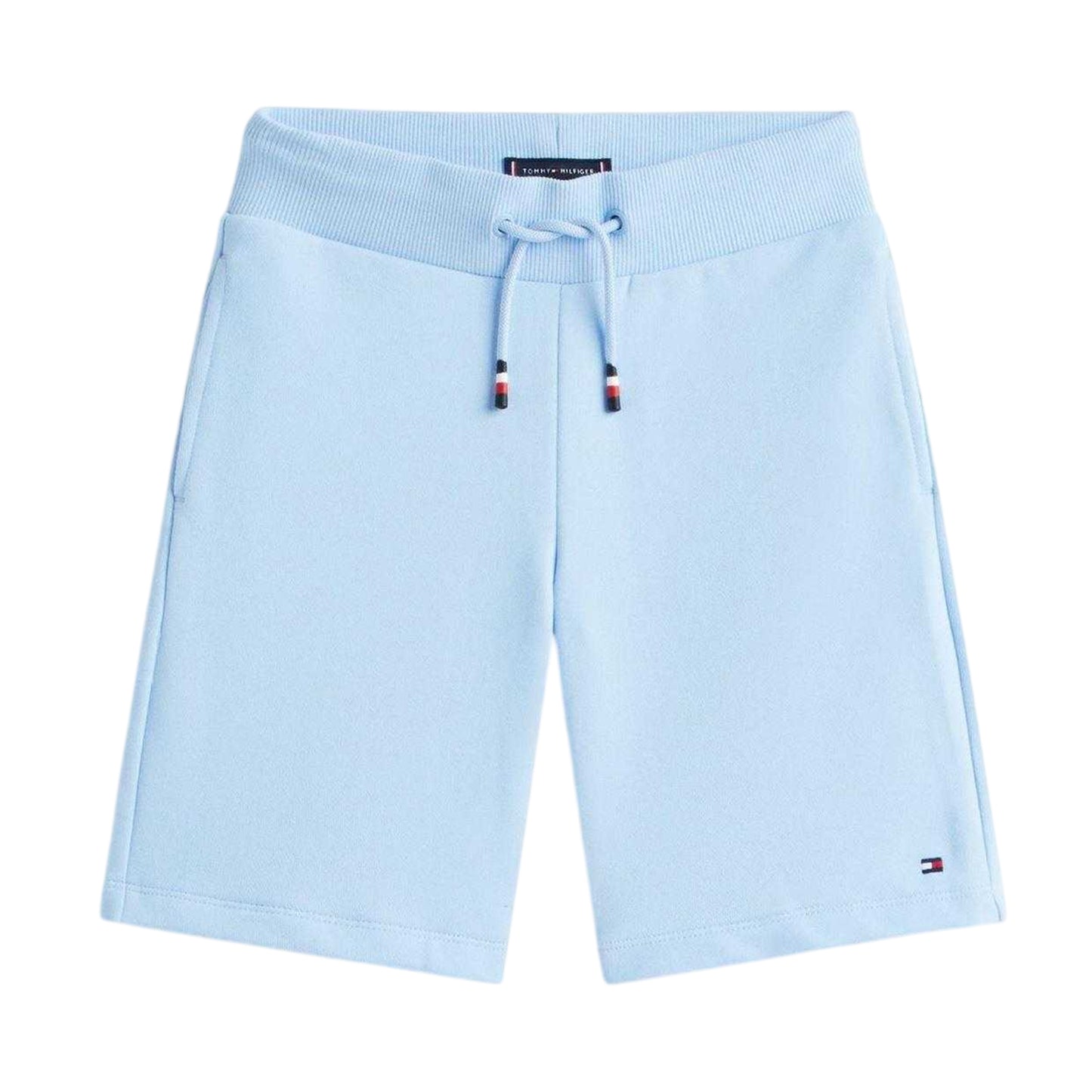 Sweet Blue - Side - Tommy Hilfiger Childrens-Kids Short-Sleeved T-Shirt & Shorts Set