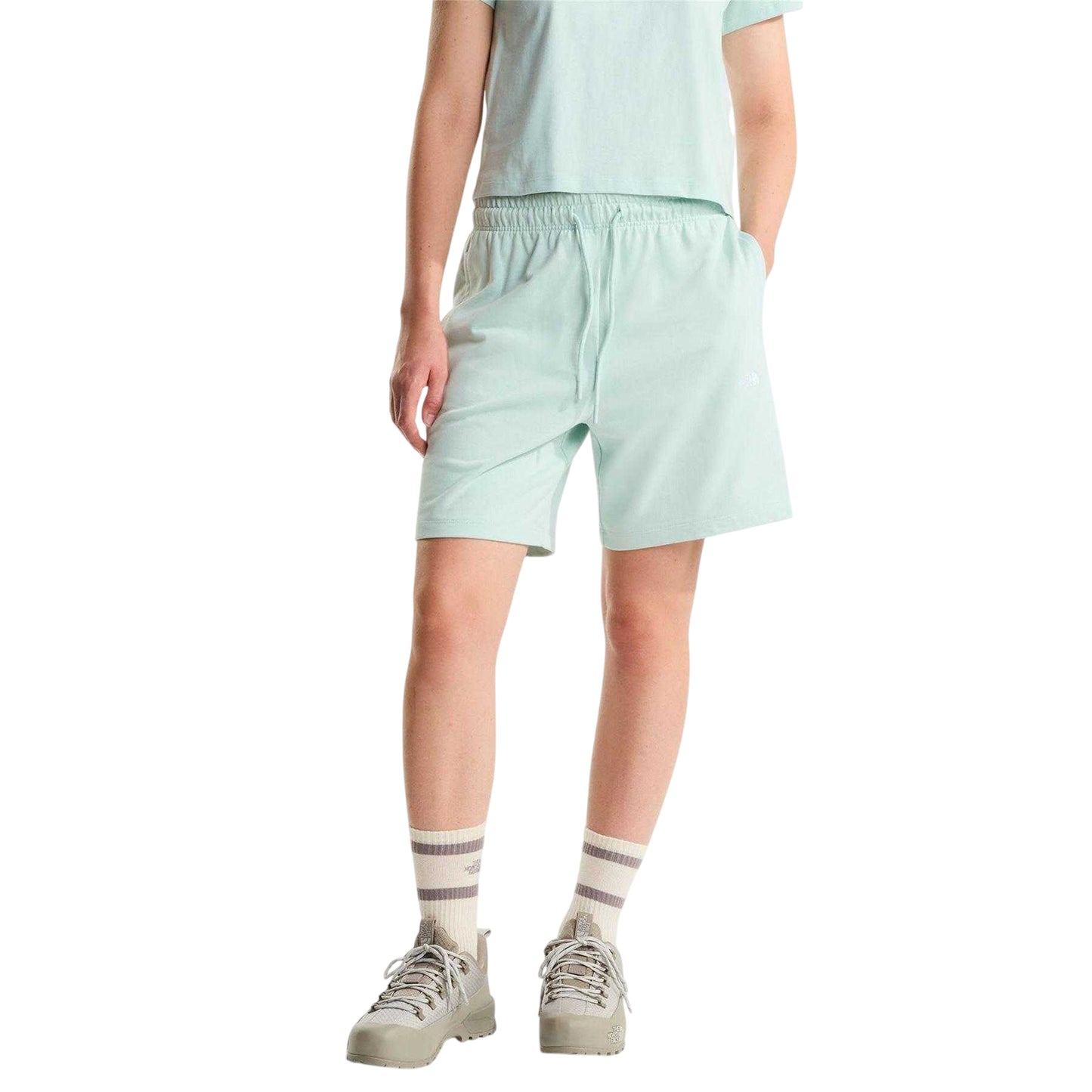 Opal - Side - The North Face Womens-Ladies Essential Lightweight Shorts