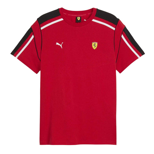 Rosso Red - Front - Ferrari Mens T-Shirt