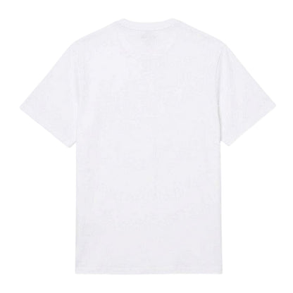 White - Back - Lacoste Mens Croc Pyjama Top