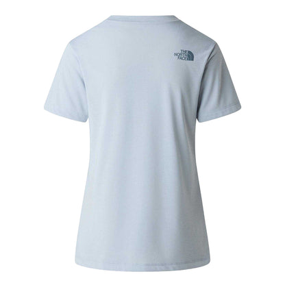 Frost Grey - Back - The North Face Womens-Ladies Never Stop Exploring Lightweight T-Shirt