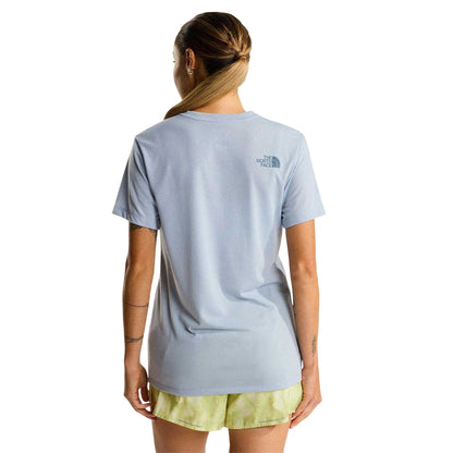Frost Grey - Lifestyle - The North Face Womens-Ladies Never Stop Exploring Lightweight T-Shirt