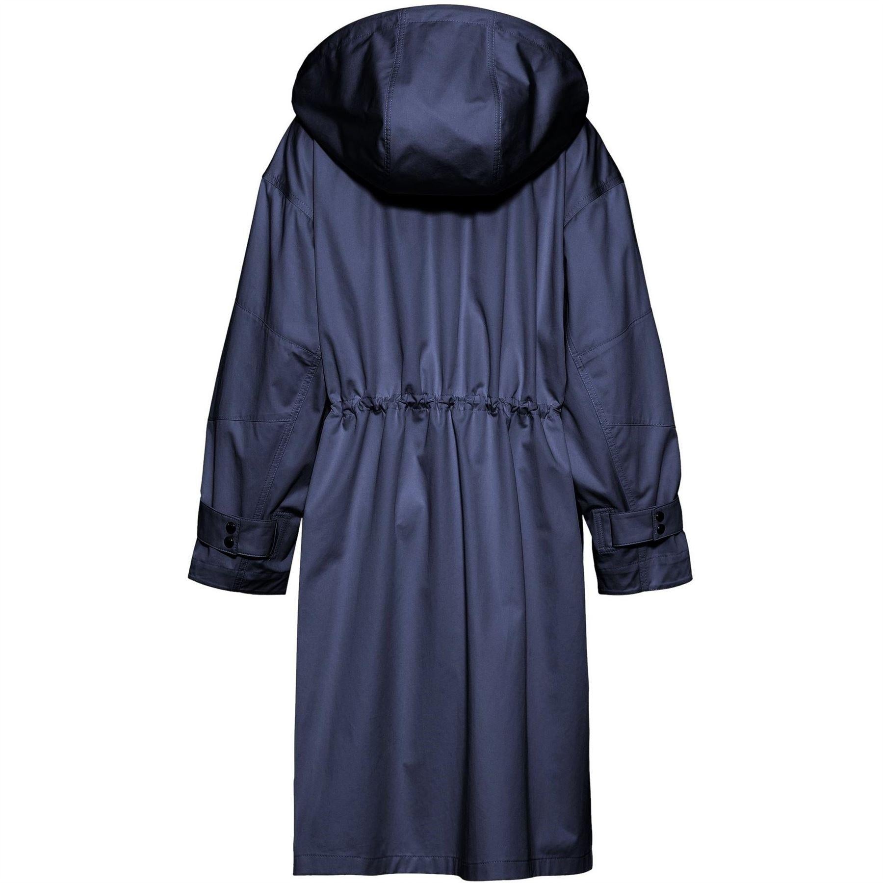 Dark Blue - Back - Boss Womens-Ladies Paladio Insulated Parka