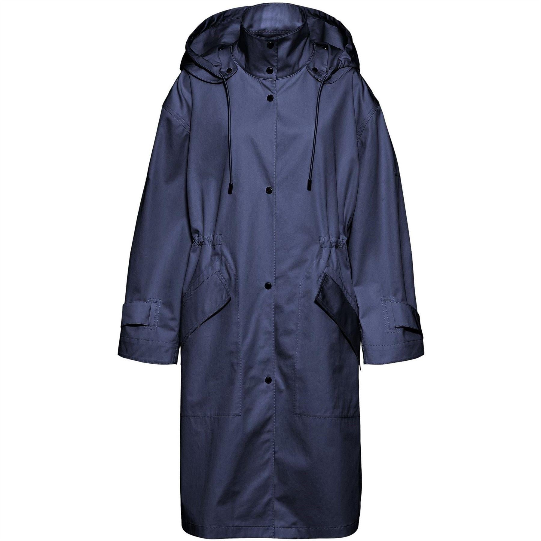 Dark Blue - Front - Boss Womens-Ladies Paladio Insulated Parka
