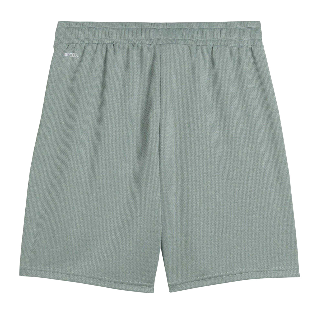 Green - Back - Puma Childrens-Kids Active Graphic Print Elasticated Waist Shorts