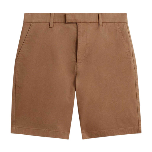 Tan - Front - Ted Baker Mens Tailored Chino Shorts
