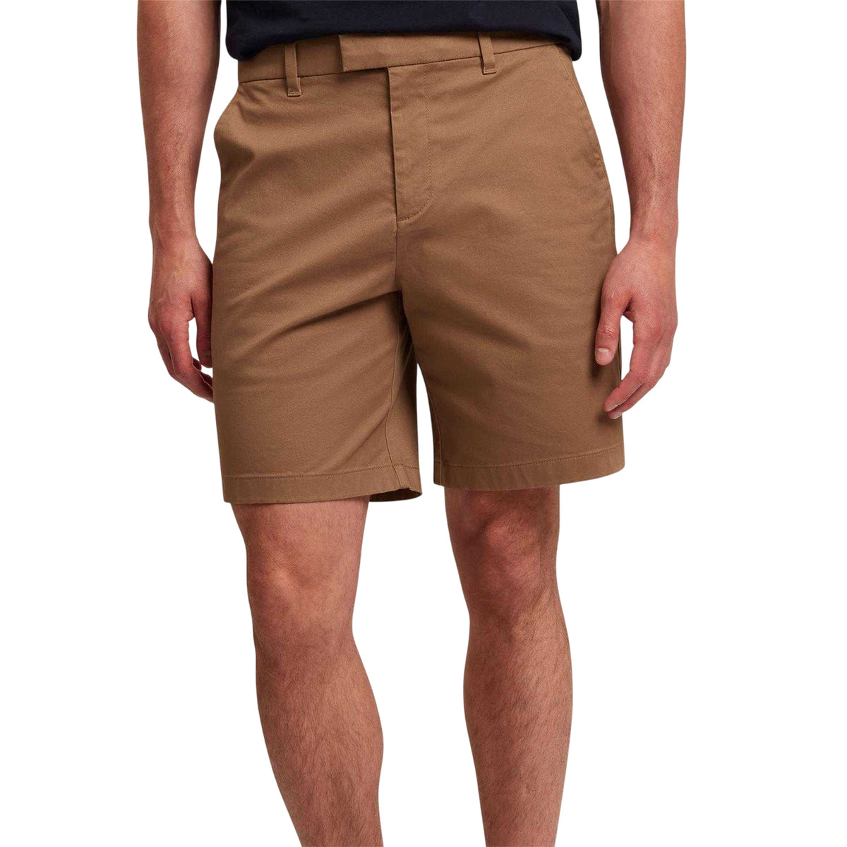 Tan - Back - Ted Baker Mens Tailored Chino Shorts