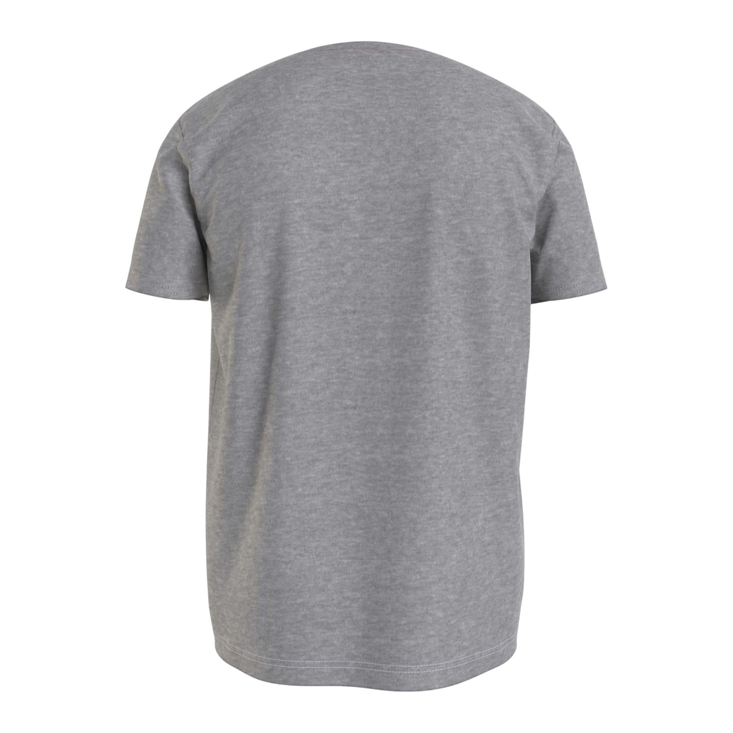 Grey - Back - Tommy Hilfiger Mens Lounge Logo T-Shirt