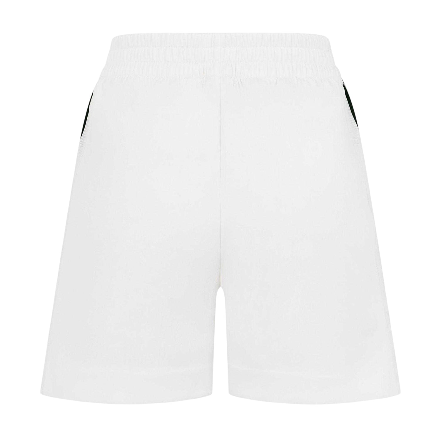 White - Back - PE Nation Womens-Ladies Prelude Woven Relaxed Fit Track Shorts