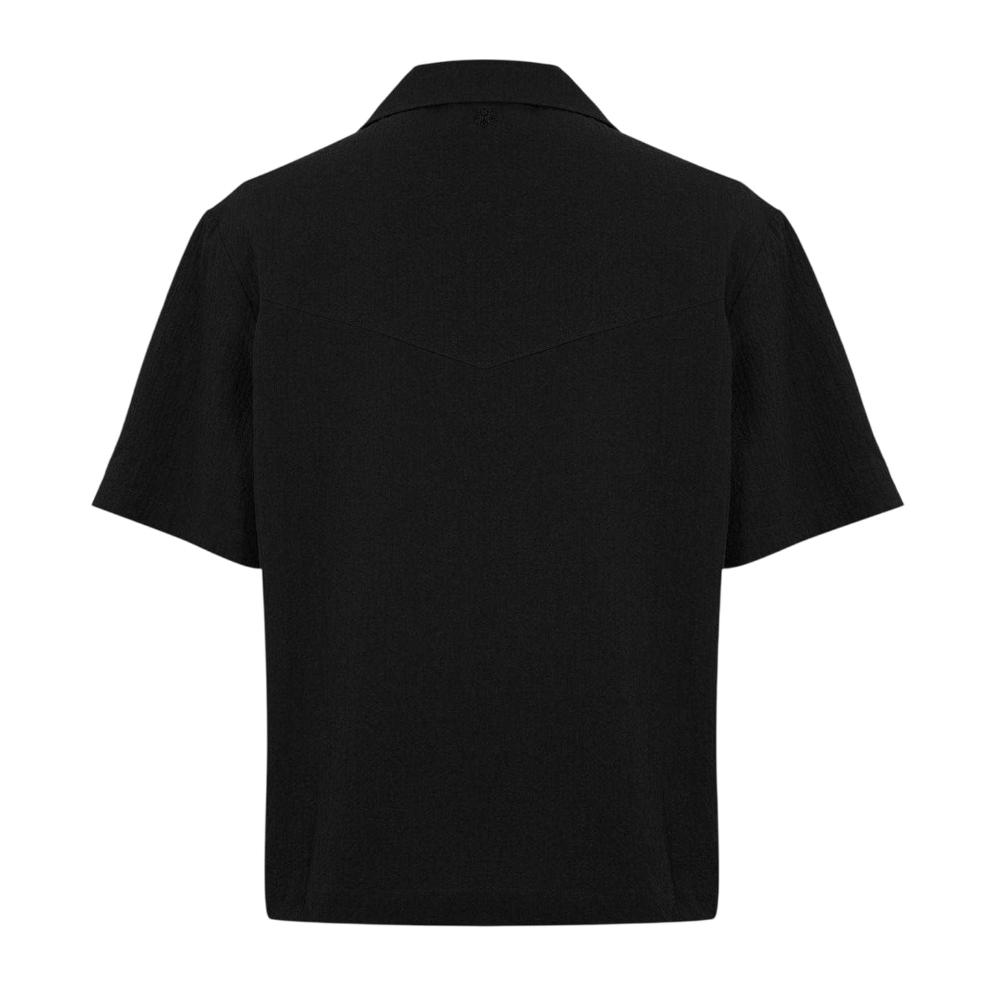 Black - Back - Couture Club Mens Lightweight Relaxed Fit Shirt