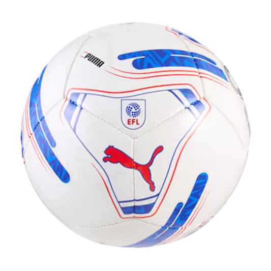 White-Blue - Front - EFL Play Puma Football