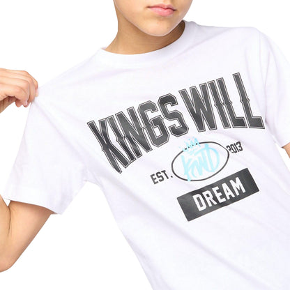 White - Side - Kings Will Dream Boys Knockout T-Shirt