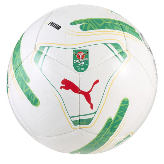 White-Green - Front - Puma Carabao Cup Football
