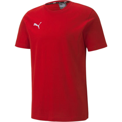Red - Front - Puma Mens TeamGoal 23 Casuals T-Shirt