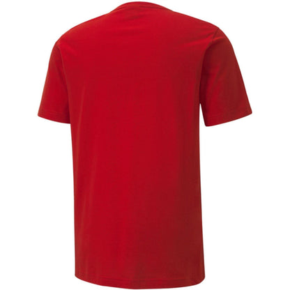 Red - Back - Puma Mens TeamGoal 23 Casuals T-Shirt