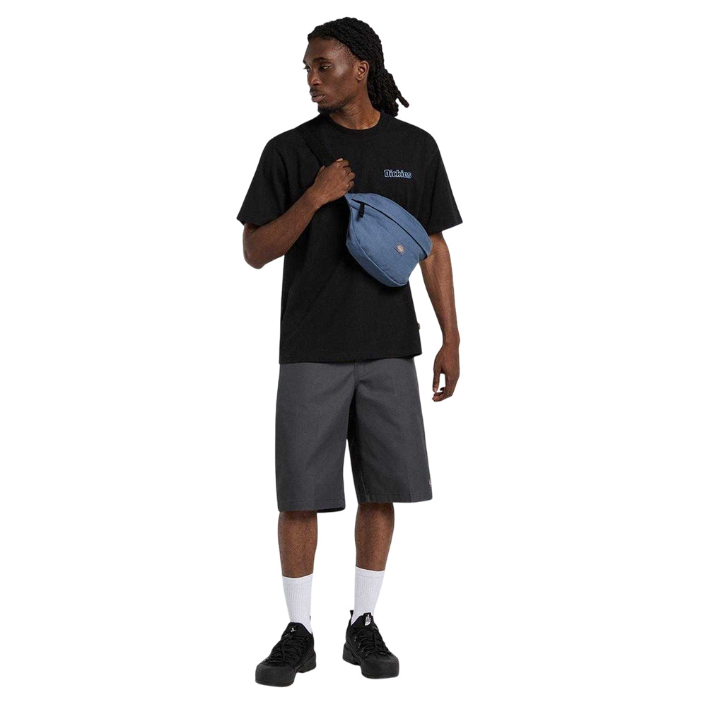 Black - Side - Dickies Mens Graphic Print T-Shirt
