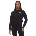 Black - Front - SikSilk Womens-Ladies Essentials Crew Neck Regular Sweatshirt