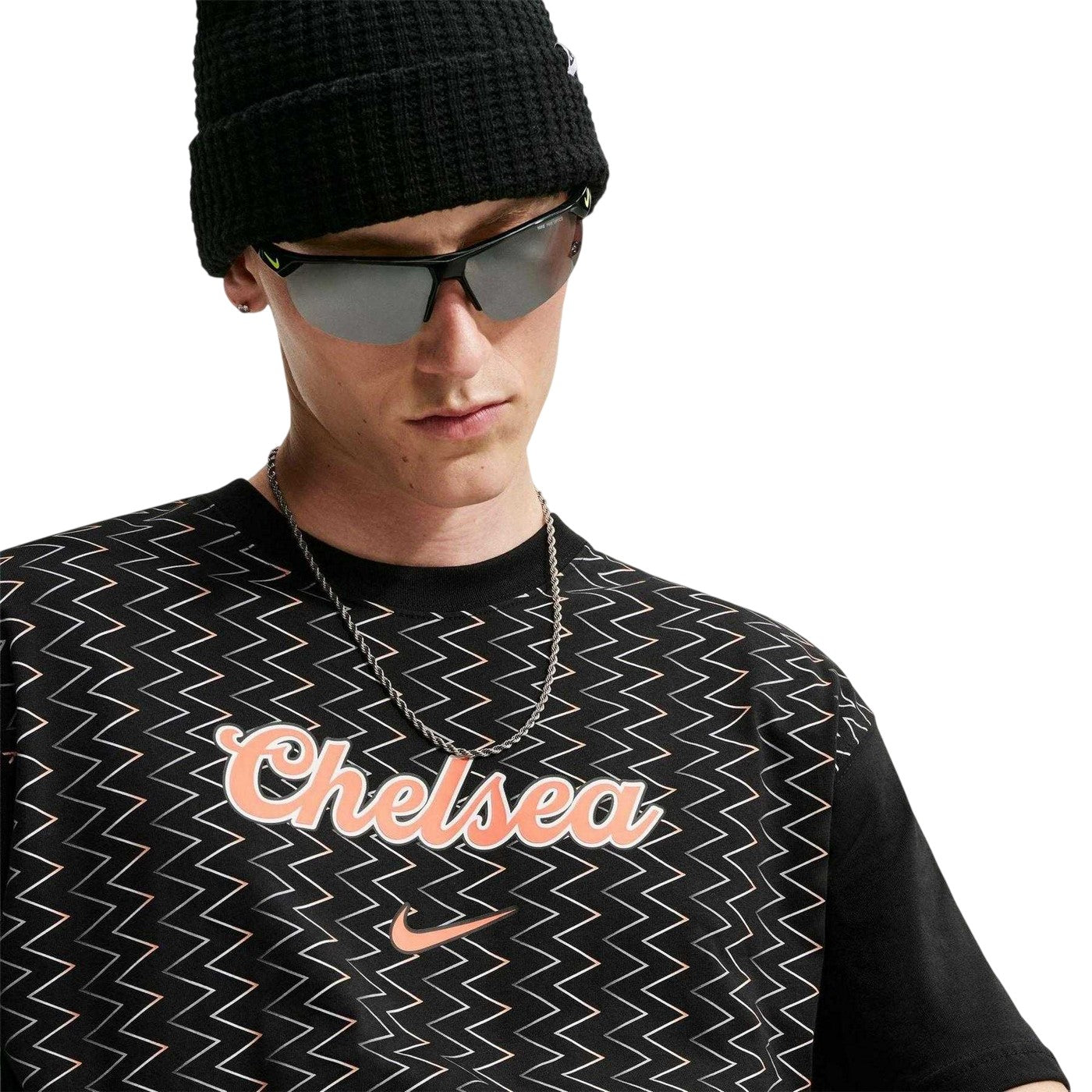 Black-White - Lifestyle - Nike Unisex Adult Chelsea FC T-Shirt