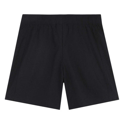 Black - Back - Hugo Childrens-Kids Nylon Shorts