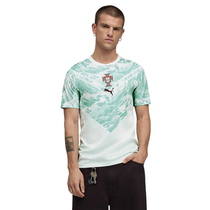 White-Green - Lifestyle - Puma Mens Fifa World Cup 2026 Portugal FC Away Shirt