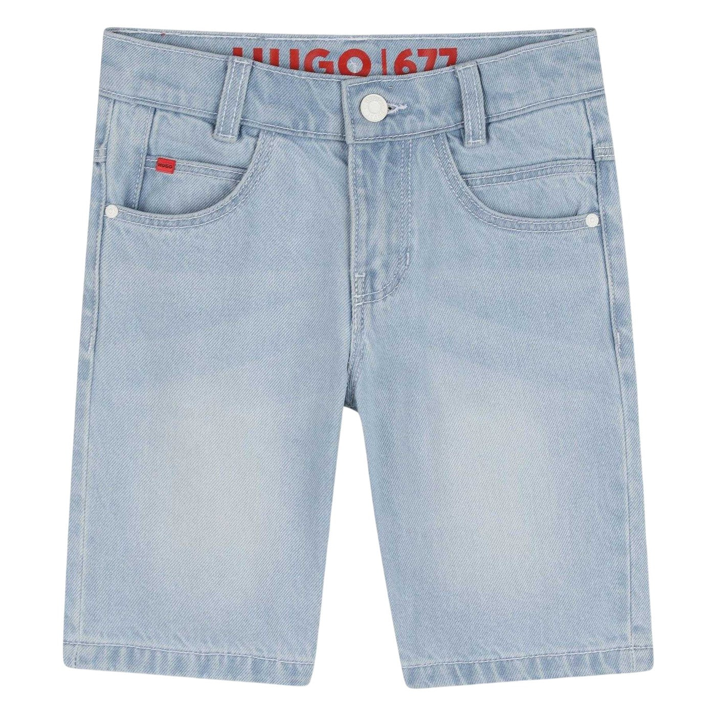 Bleach - Front - Hugo Childrens-Kids 677 Denim Shorts