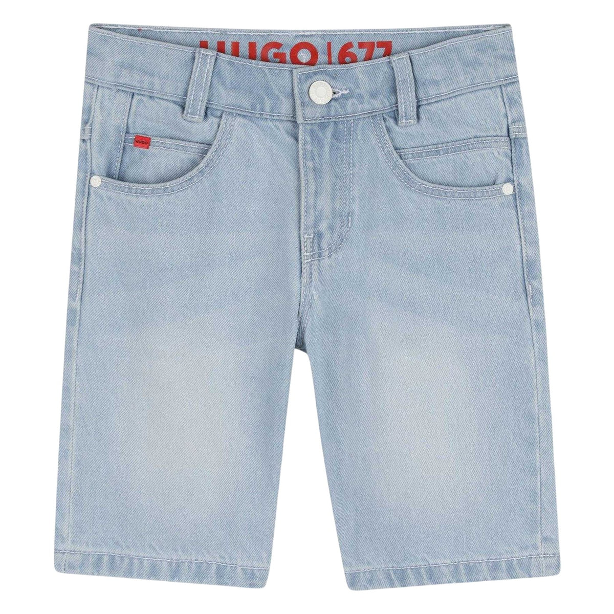 Bleach - Front - Hugo Childrens-Kids 677 Denim Shorts