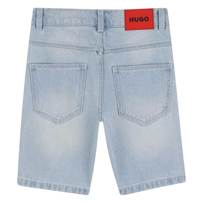 Bleach - Back - Hugo Childrens-Kids 677 Denim Shorts