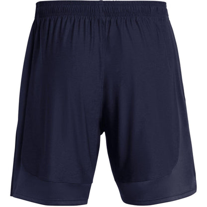 Blue - Back - Under Armour Mens Tech Vent Shorts