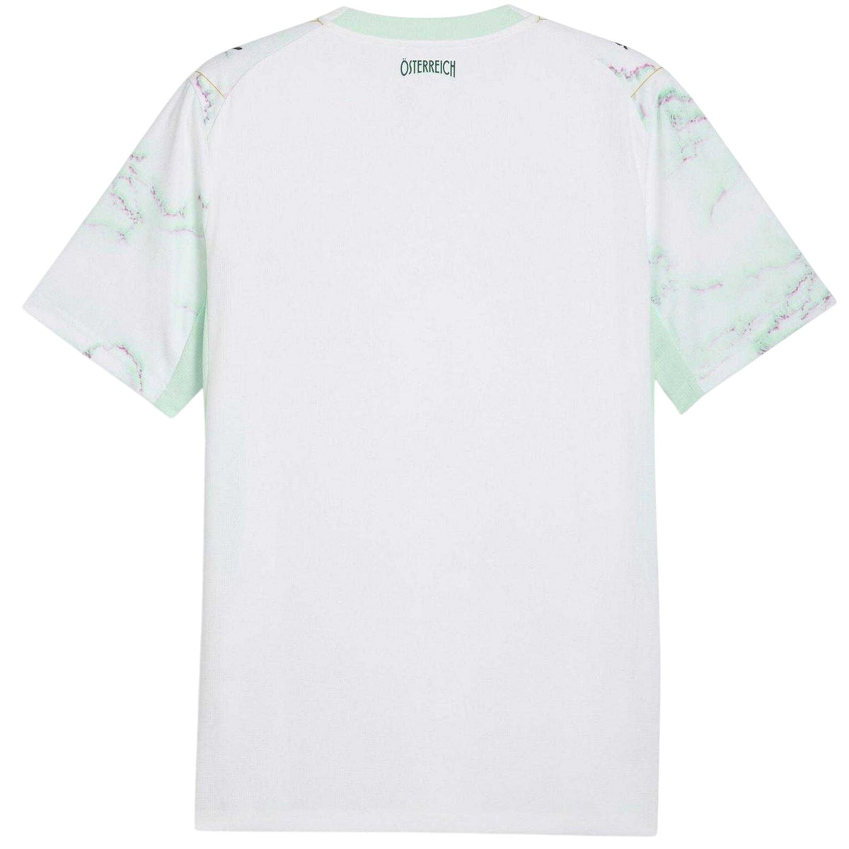 White-Mint - Back - Puma Mens World Cup 2026 Austria FC Away Shirt