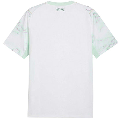 White-Mint - Back - Puma Mens World Cup 2026 Austria FC Away Shirt