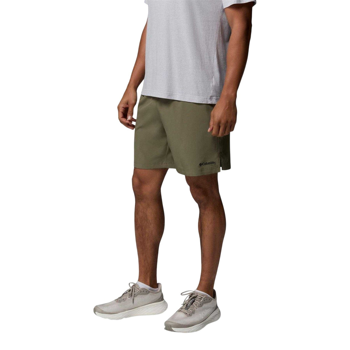 Stone Green - Front - Columbia Mens Valley Hiking Shorts