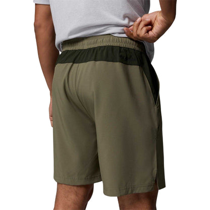 Stone Green - Back - Columbia Mens Valley Hiking Shorts