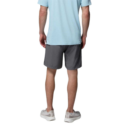 Grey - Side - Columbia Mens Valley Hiking Shorts