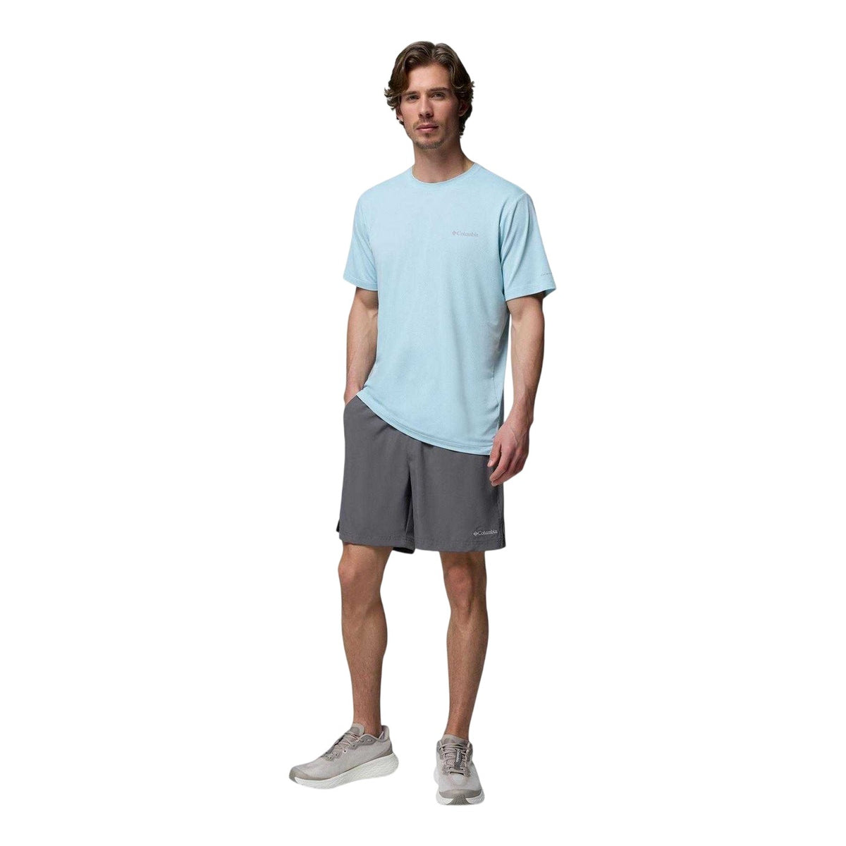 Grey - Lifestyle - Columbia Mens Valley Hiking Shorts