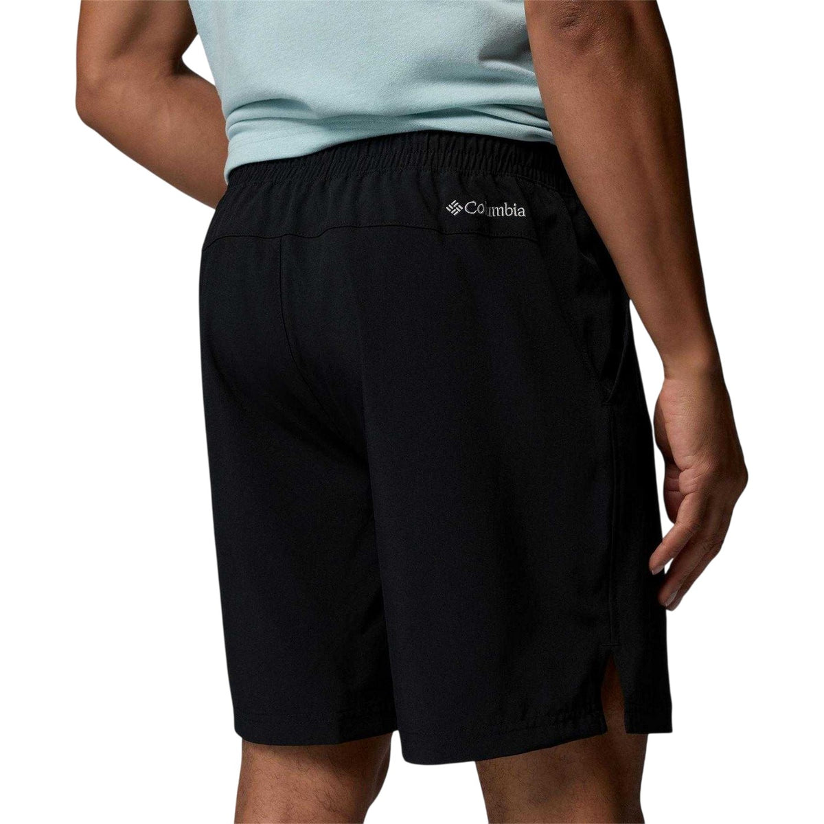 Black - Back - Columbia Mens Valley Hiking Shorts