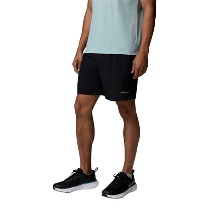 Black - Side - Columbia Mens Valley Hiking Shorts
